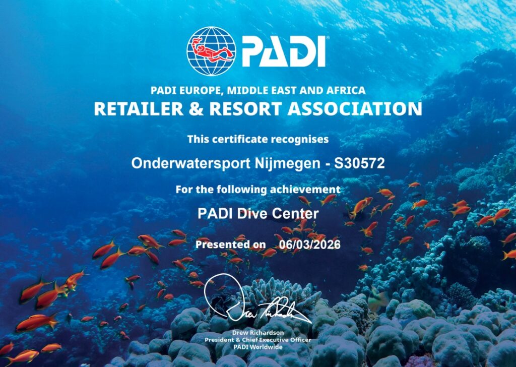 S30752 Onderwatersport Nijmegen PADI Dive Center